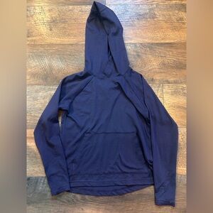All In Motion Long Sleeve Hooded Shirt Size XS 4/5 Blue